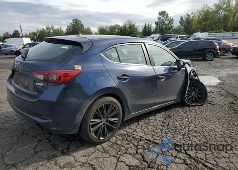 2018 Mazda 3 Touring из США, поврежденный, VIN 3MZBN1L37JM272921